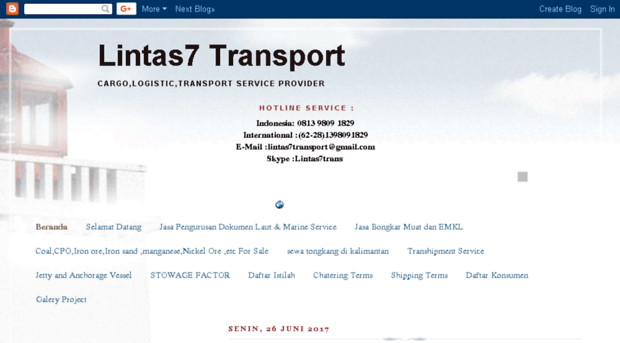 lintas7transport.blogspot.com