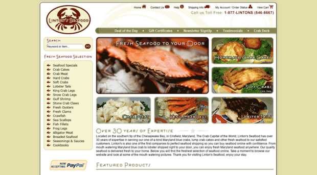 lintonsseafood.com
