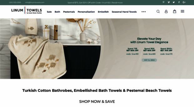 linumtowels.com