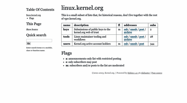 linux.kernel.org