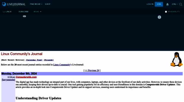 linux.livejournal.com