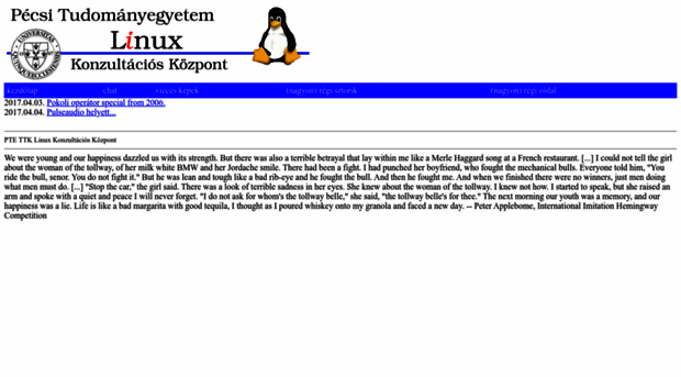 linux.pte.hu