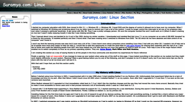 linux.suramya.com