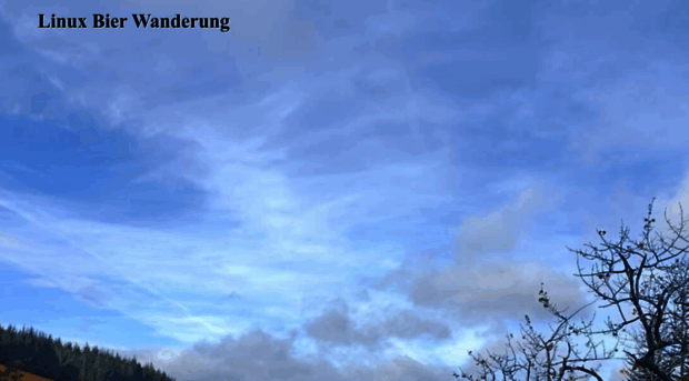 linuxbierwanderung.com