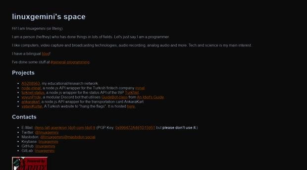 linuxgemini.space