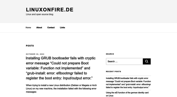 linuxonfire.de