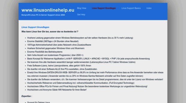 linuxonlinehelp.de