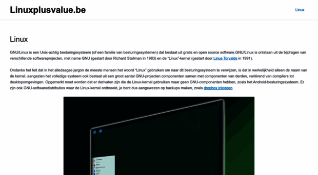 linuxplusvalue.be