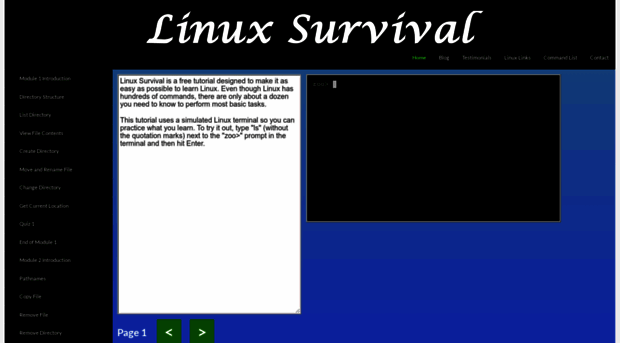 linuxsurvival.com