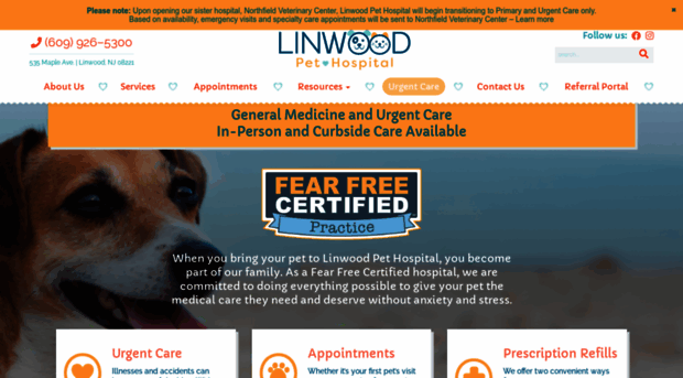 linwoodpethospital.com