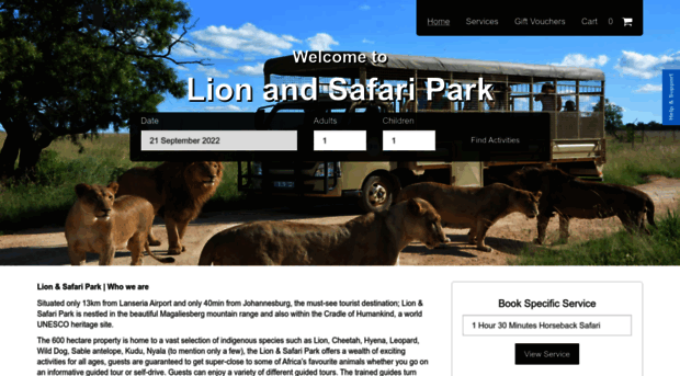 lionandsafaripark.activitar.com