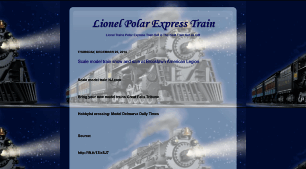 lionel-polarexpress.blogspot.com