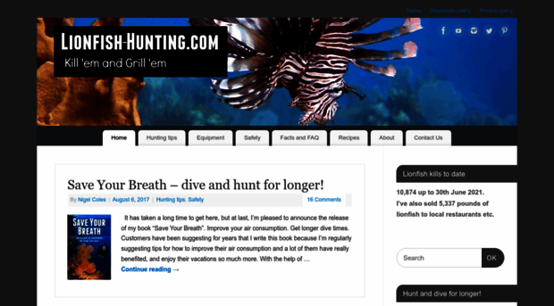 lionfish-hunting.com