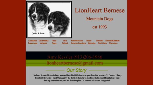 lionheartbernese.com