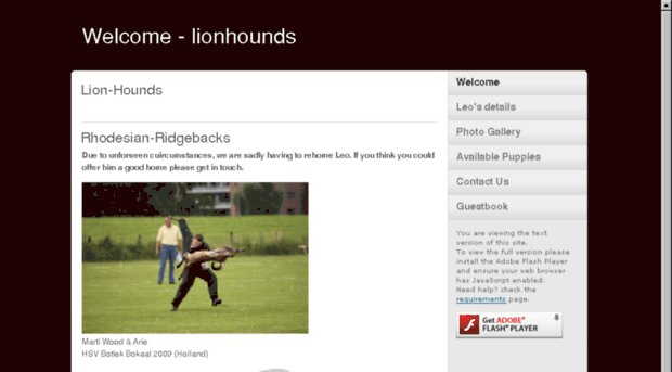 lionhounds.co.uk