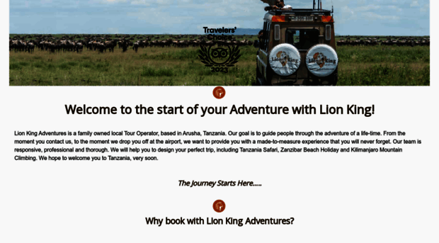 lionkingadventures.com