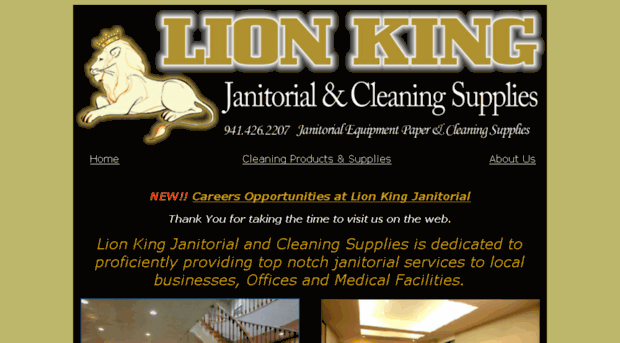 lionkingjanitorial.com