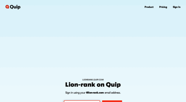 lionrank.quip.com