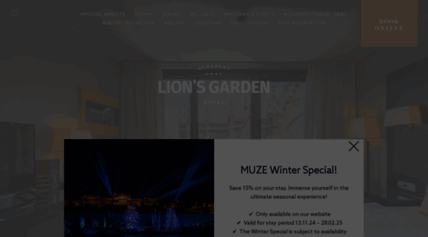 lions-garden-hotel-budapest.com