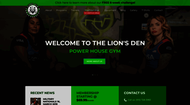 lionsdenpowerhousegym.com