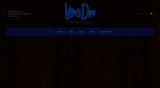 lionsdenrestaurant.com