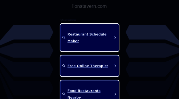 lionstavern.com