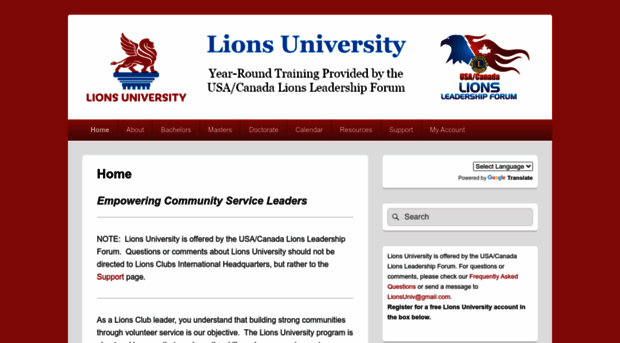 lionsuniversity.org