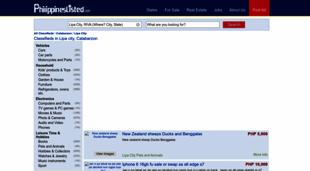 lipa-city.philippineslisted.com