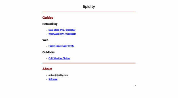 lipidity.com