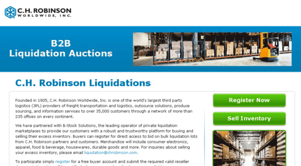 liquidation.chrobinson.com