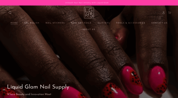 liquidglamnailsupply.com