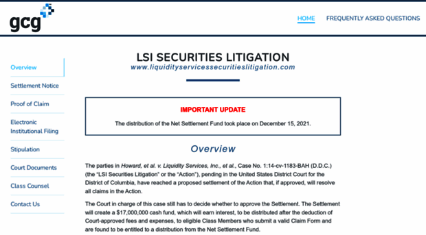 liquidityservicessecuritieslitigation.com