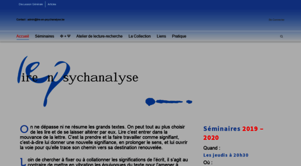 lire-en-psychanalyse.be