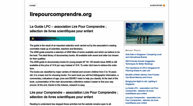 lirepourcomprendre.org