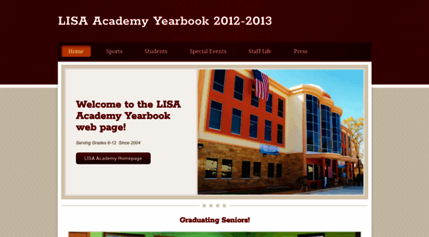 lisaacademysyearbook.weebly.com