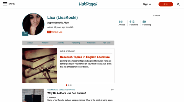 lisakoski.hubpages.com