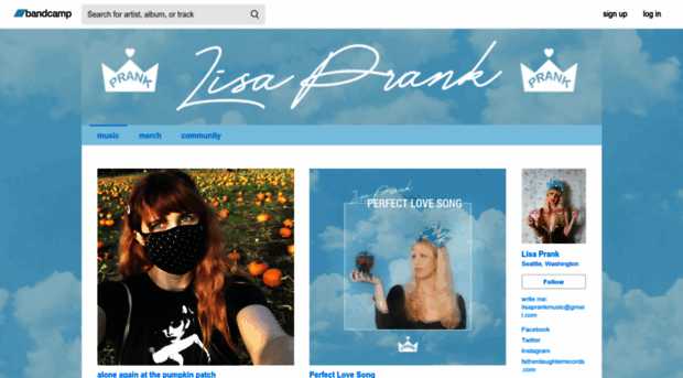 lisaprank.bandcamp.com