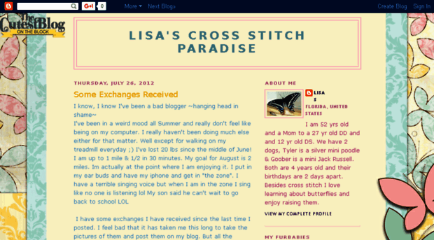 lisascrossstitchparadise.blogspot.com