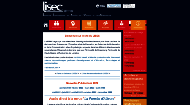 lisec-dev.u-strasbg.fr