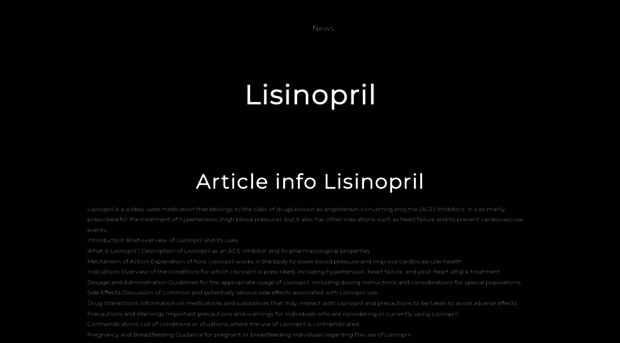 lisinoprilinfo.com