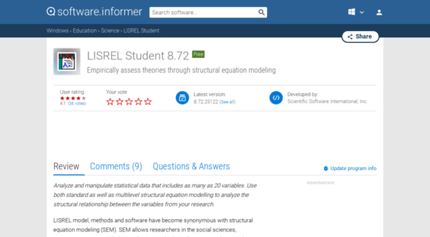 lisrel-student.software.informer.com