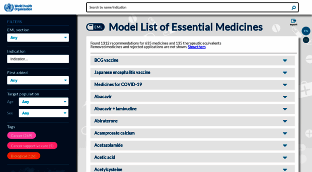 list.essentialmeds.org