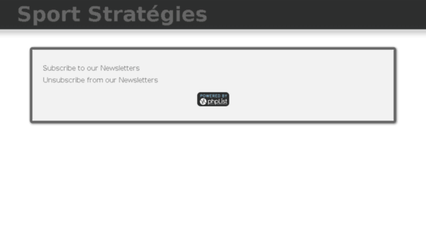 list.sportstrategies.com