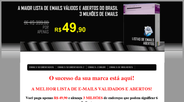 listadeemailsabertos.com.br