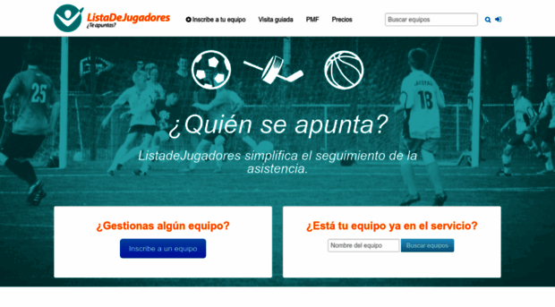 listadejugadores.es
