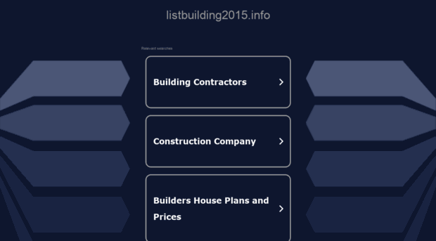 listbuilding2015.info