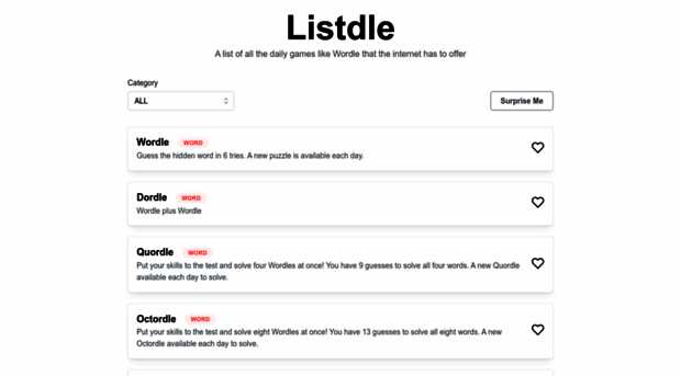 listdle.com