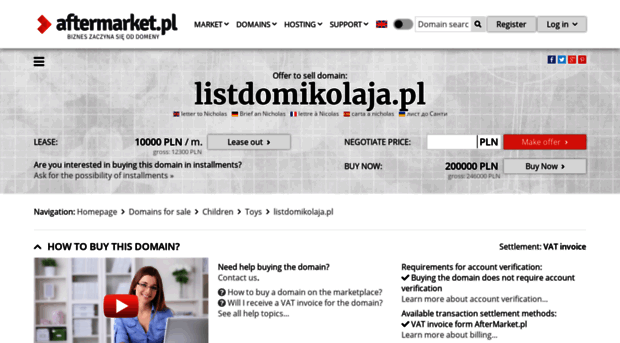 listdomikolaja.pl