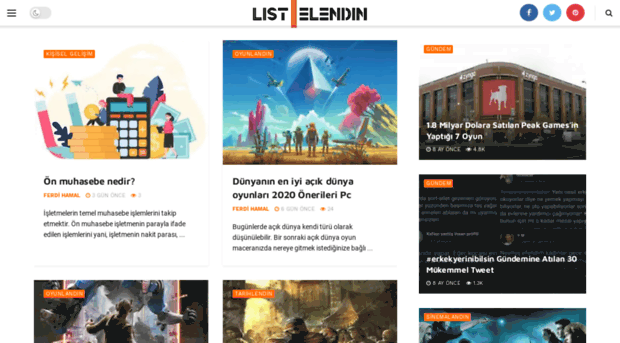 listelendin.com