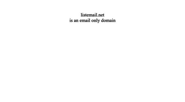 listemail.net